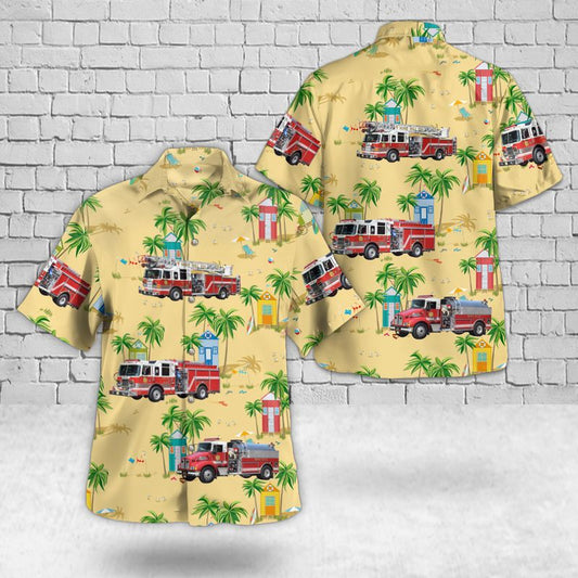 Mine Hill Township, New Jersey, Mine Hill Fire Department Hawaiian Shirt