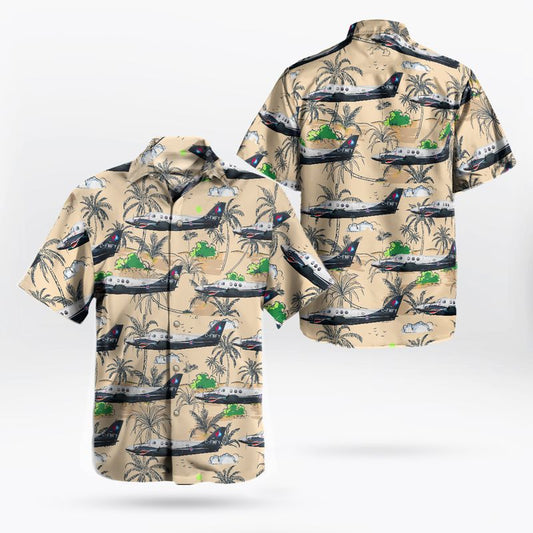 RCAF Beechcraft C90A King Air Hawaiian Shirt