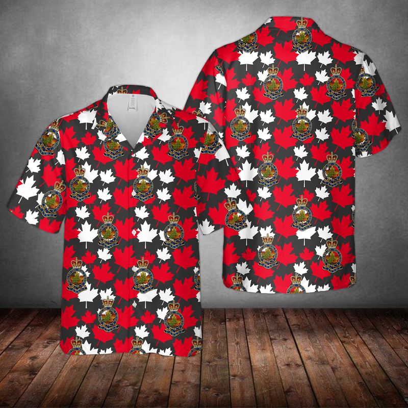 Canadian Army, The Royal Montreal Regiment Hawaiian Shirt