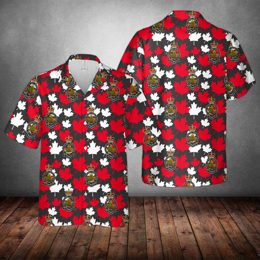 Canadian Army, The Royal Montreal Regiment Hawaiian Shirt