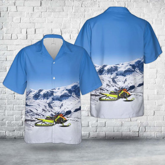 2023 RMK Khaos Slash 155 with 9R engine Snowmobiles Hawaiian Shirt