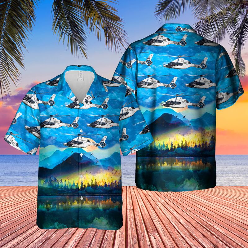 Airbus Helicopters H160 Hawaiian Shirt