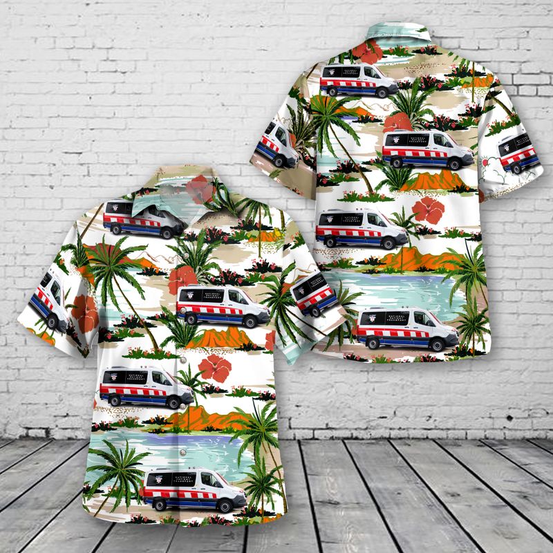 National Patient Transport Hawaiian Shirt
