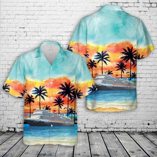 Holland America Line Cruiseship Koningsdam Hawaiian Shirt