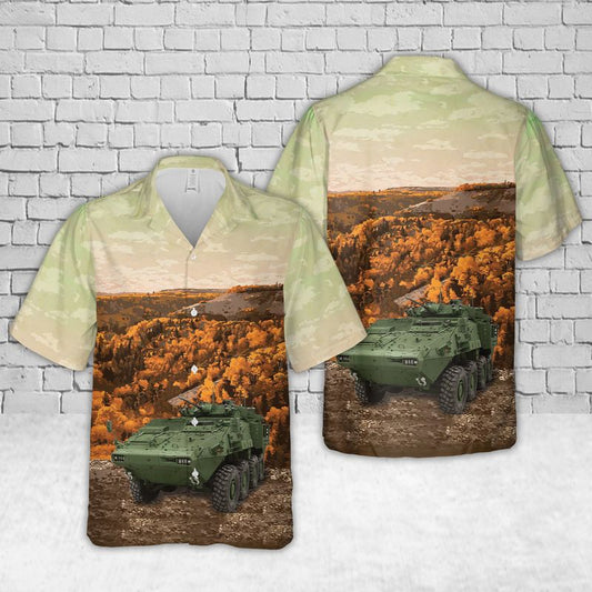 Canadian Army LAV 6.0 Hawaiian Shirt