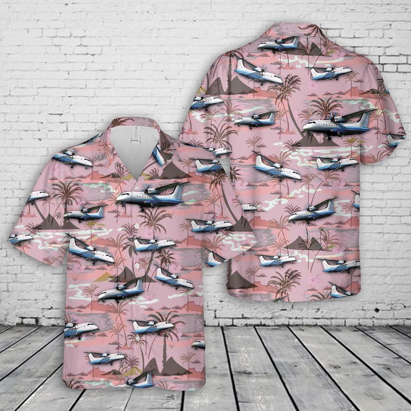 US Air Force C-146A Wolfhound Hawaiian Shirt