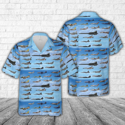 US Tri-Service Fighters Hawaiian Shirt