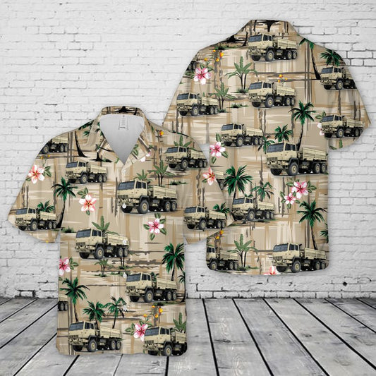 US Army M1083 MTV Cargo Truck Hawaiian Shirt