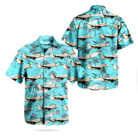 RCAF Bombardier CC-144D Challenger (CL-650) Hawaiian Shirt