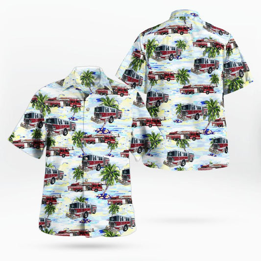 Town of Clarksville, Indiana, Clarksville Fire Department Hawaiian Shirt