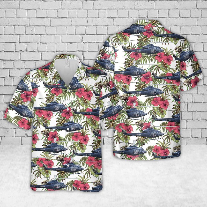 RCAF Bell 412CF Hawaiian Shirt