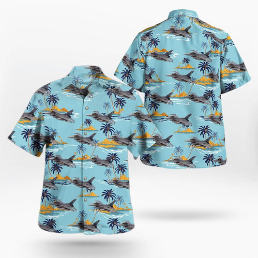 South Carolina Air National Guard 169th Fighter Wing Block 52 F-16C/D Fighting Falcon Hawaiian Shirt