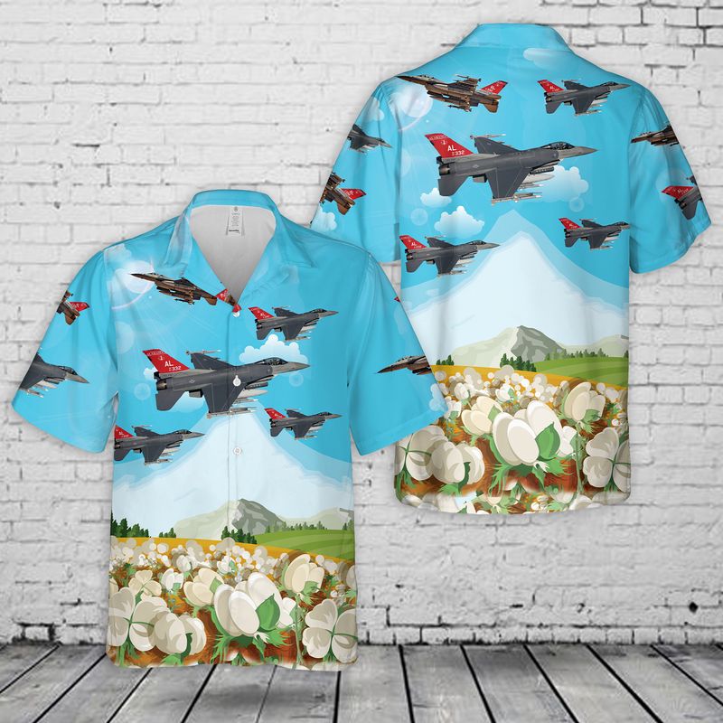 Alabama Air National Guard 187th Fighter Wing Hawaiian Shirt