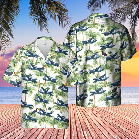 US Air Force Lockheed Martin MC-130J Commando II Hawaiian Shirt