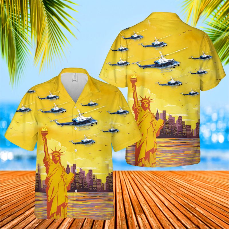 US Park Police Helicopter Hawaiian Shirt