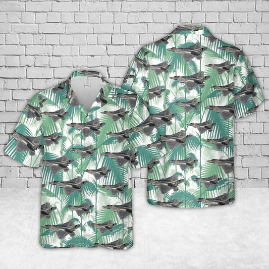 F-22A Raptor Virginia Air National Guard Hawaiian Shirt