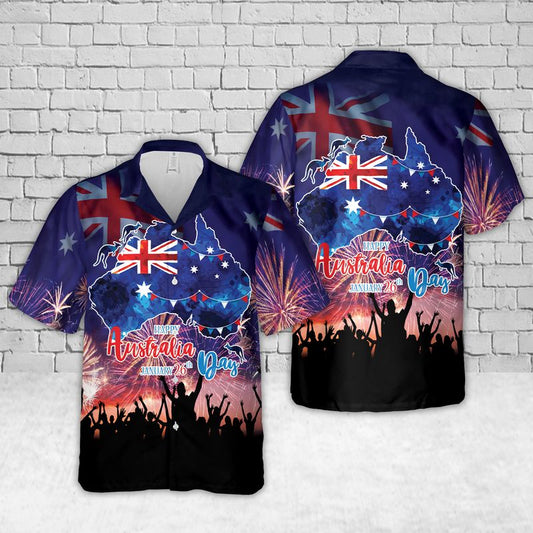 Australia Day Hawaiian Shirt