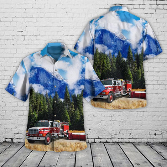 La Ronge Regional Fire Department, La Ronge, Saskatchewan, Canada Hawaiian Shirt