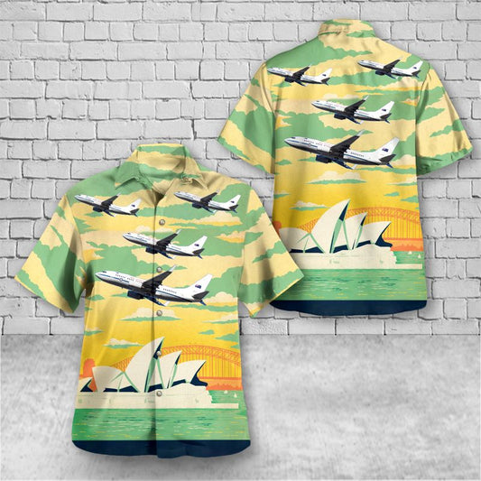 Royal Australian Air Force Boeing 737-7DF(BBJ) Hawaiian Shirt