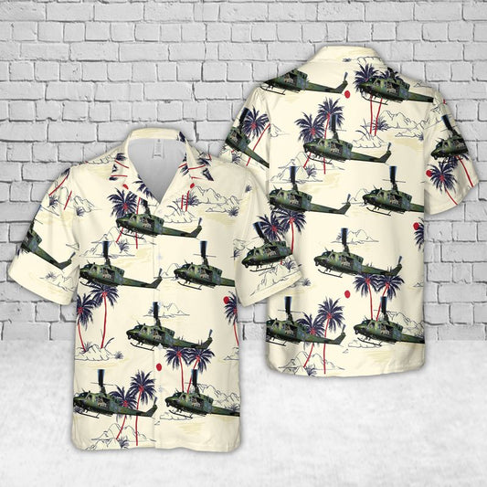 US Air Force 40th Helicopter Squadron UH-1N Huey Hawaiian Shirt