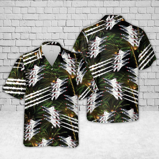 US Air Force Thunderbirds Hawaiian Shirt