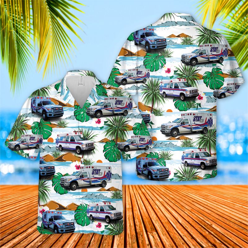 STAT EMS of West Virginia Hawaiian Shirt