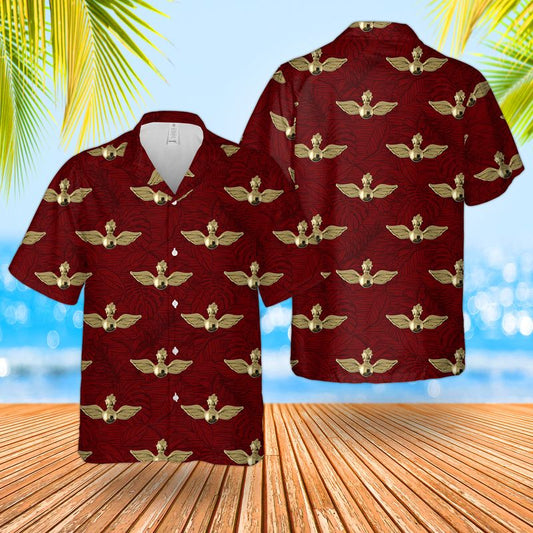 US Navy Aviation Ordnance Insignia Hawaiian Shirt
