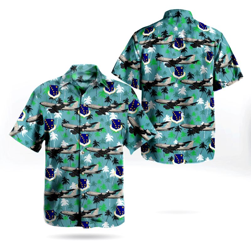 Alaska Air National Guard 168th Air Refueling Wing Boeing KC-135R Stratotanker Hawaiian Shirt