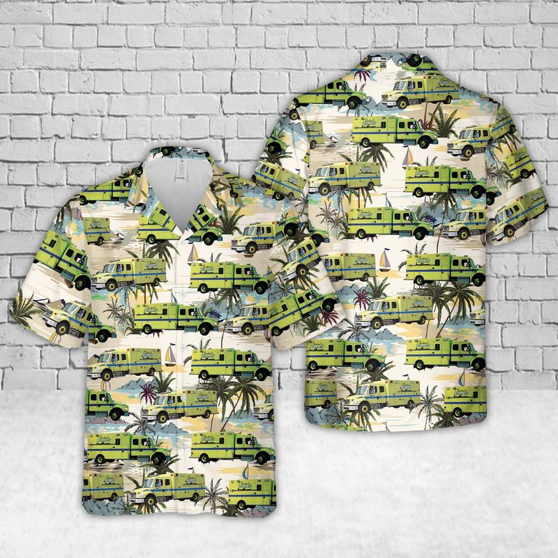 Cleveland EMS Ohio Hawaiian Shirt