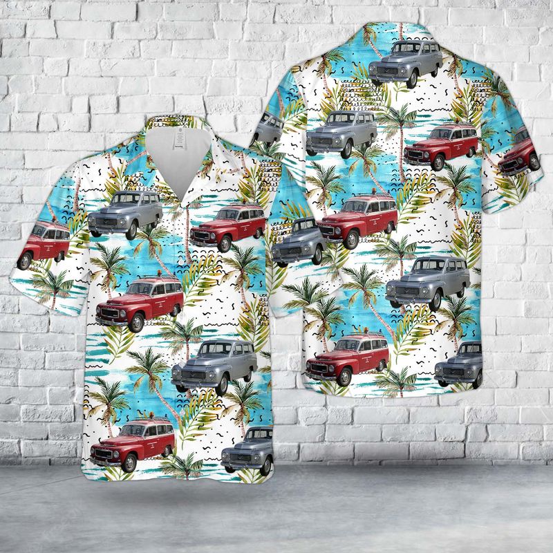 Volvo Duett Hawaiian Shirt