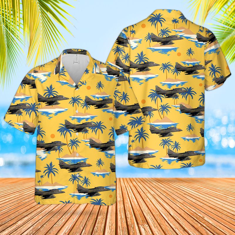 Royal New Zealand Air Force (RNZAF) A-4K/TA-4K Skyhawk Hawaiian Shirt