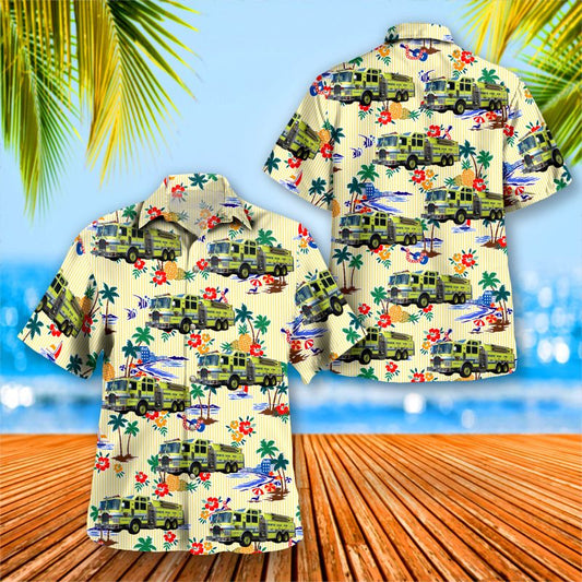 North Star Volunteer Fire Department Hawaiian Shirt