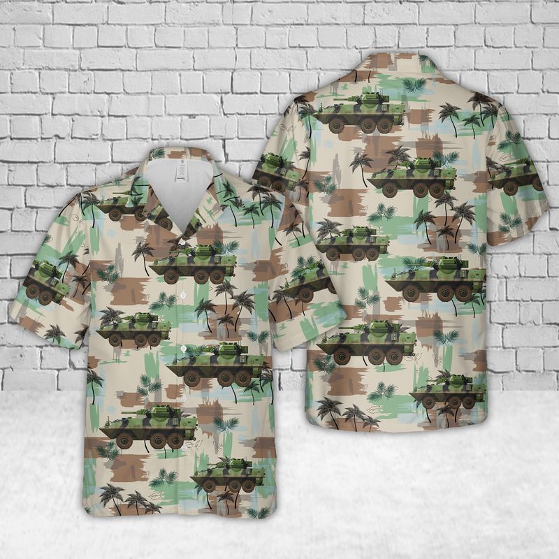 Canadian Army AVGP Cougar Hawaiian Shirt