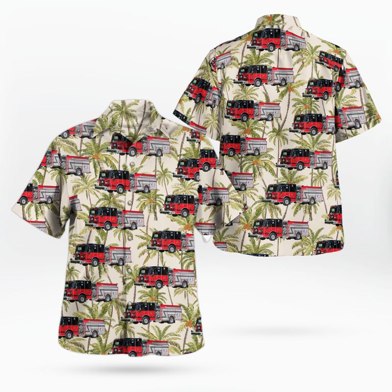 Brooksville, Florida, Brooksville Fire Department Station 61 Hawaiian Shirt