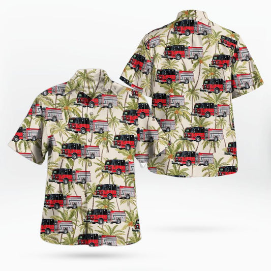 Brooksville, Florida, Brooksville Fire Department Station 61 Hawaiian Shirt