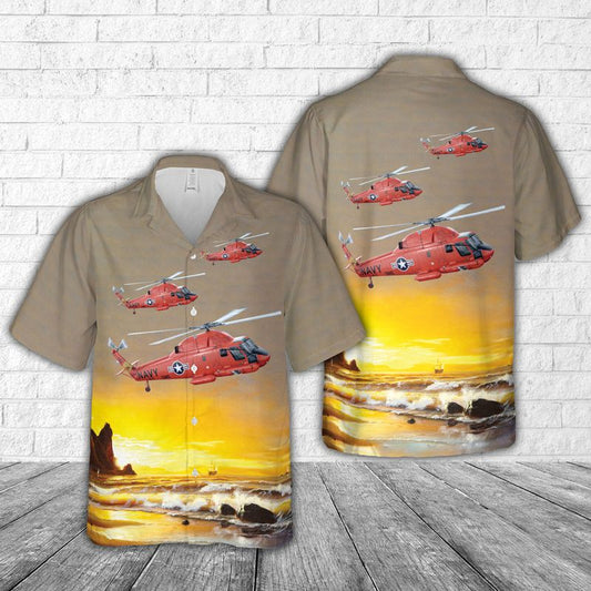 Kaman UH-2B Seasprite Hawaiian Shirt