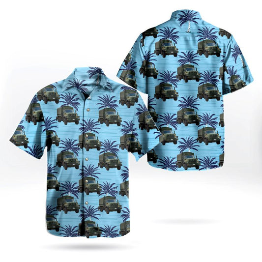 Canadian Army Cargo Troop Carrying Vehicle (TCV) Hawaiian Shirt