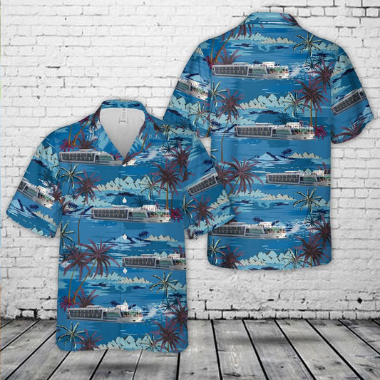 AmaWaterways AmaBella Hawaiian Shirt