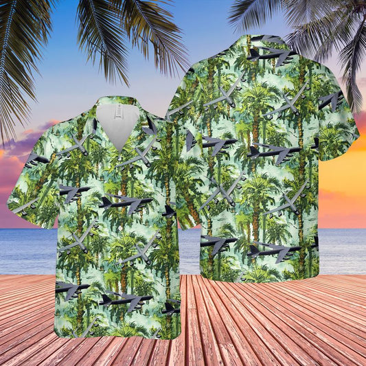 US Air Force Boeing B-52 Stratofortress Hawaiian Shirt