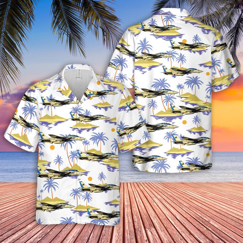 US Navy F-14D(R) From VF-213 "Blacklions" Hawaiian Shirt