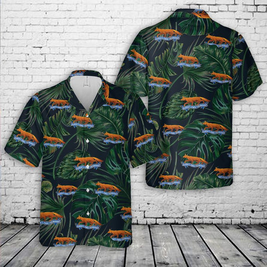 British Army Queen's Own Yeomanry Hawaiian Shirt