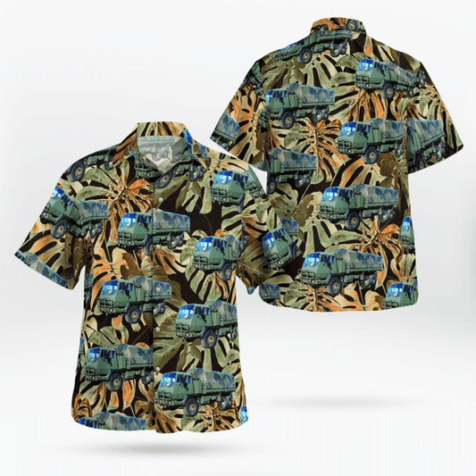 Canadian Army HLVW Cargo Hawaiian Shirt