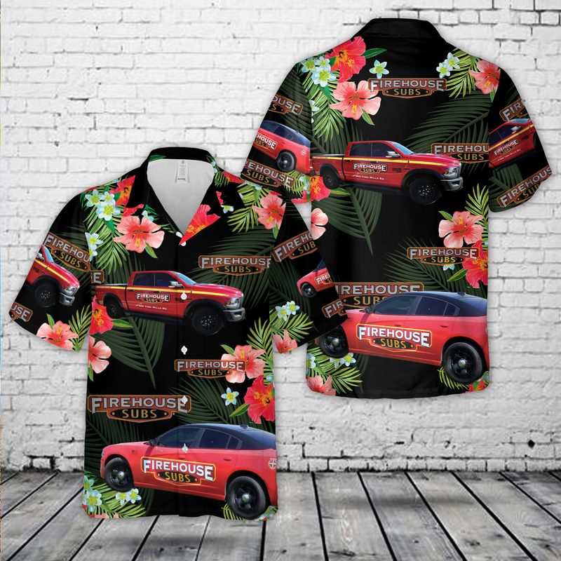Firehouse Subs Hawaiian Shirt