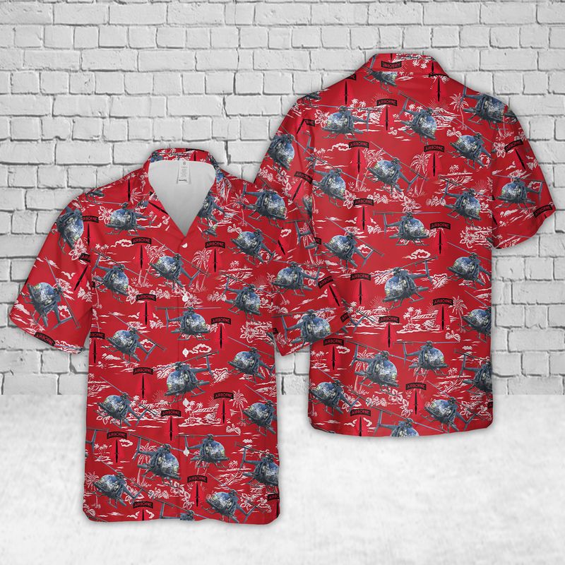 MD Helicopters MH-6 Little Bird Hawaiian Shirt