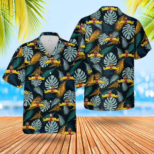 Royal Canadian Navy Submarine Insignia Hawaiian Shirt