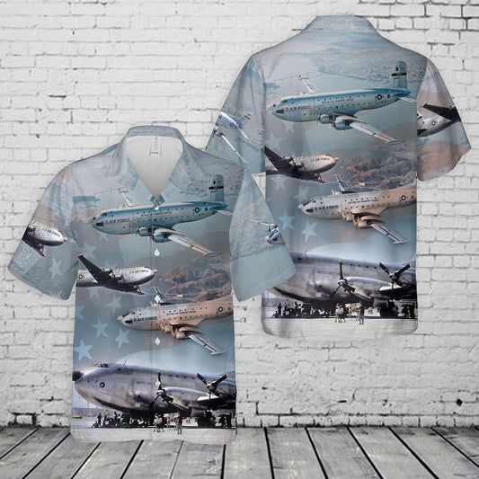 US Air Force C-124 Globemaster II Old Shaky Hawaiian Shirt