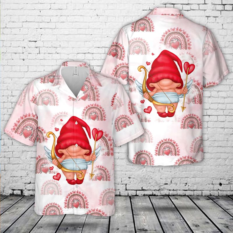 Valentine Cupid Hawaiian Shirt