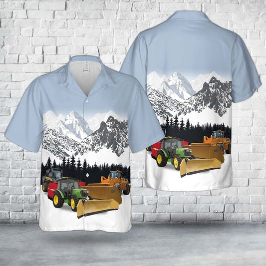 Snow Pusher Hawaiian Shirt