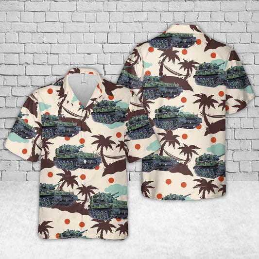 British Army CVR(T) FV101 Scorpion Hawaiian Shirt