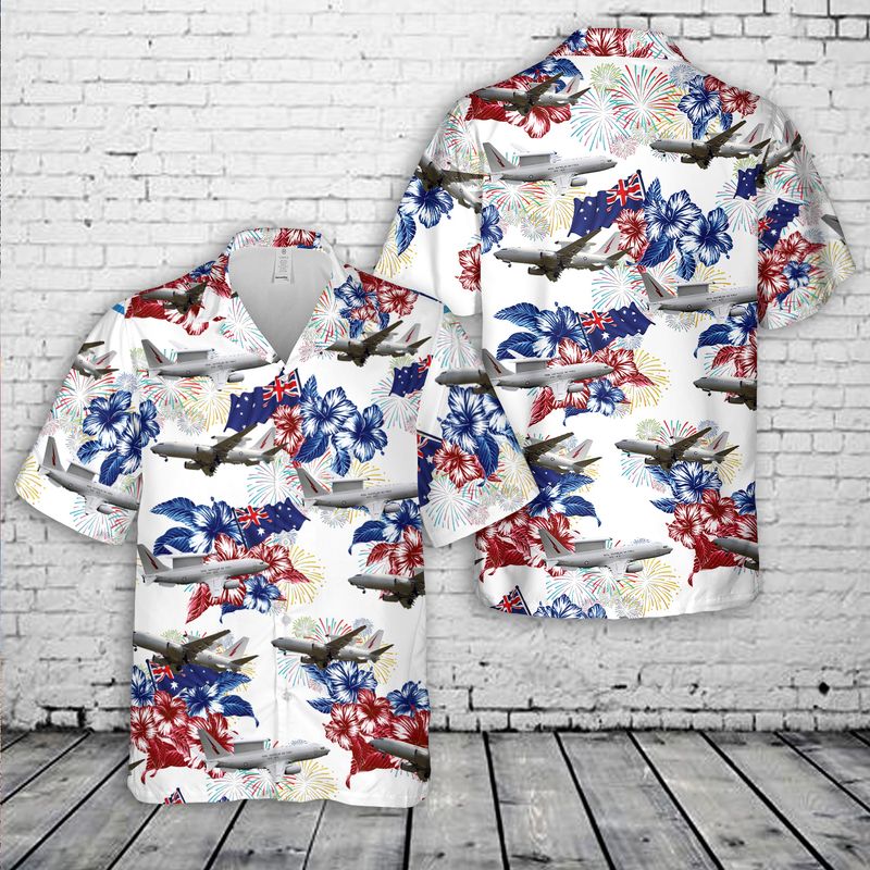 Royal Australian Air Force E-7 Wedgetail Hawaiian Shirt